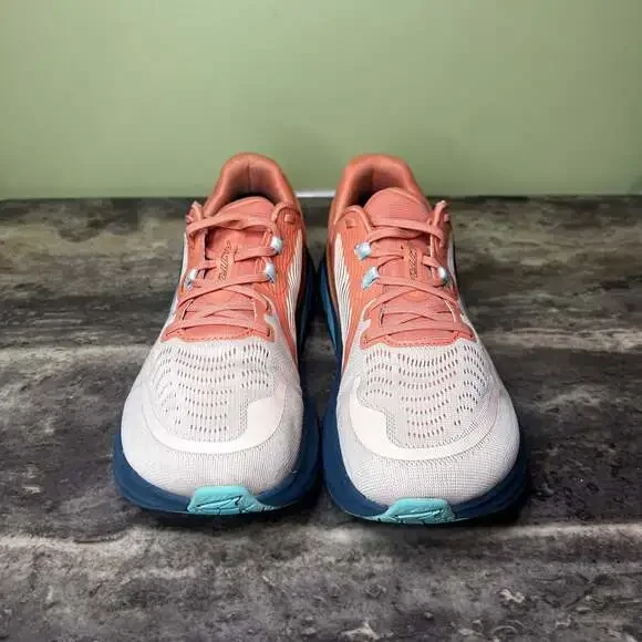 Altra Women's Athletic Shoes in Coral and Navy - Picture 2 of 6